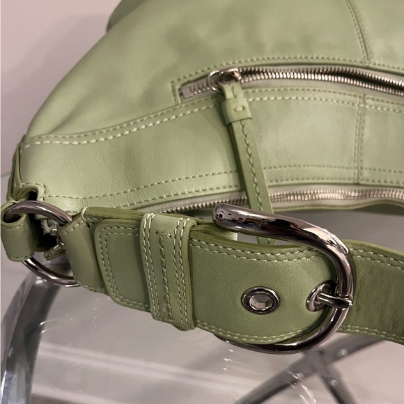Coach green leather Hobo bag - Picture 2 of 10